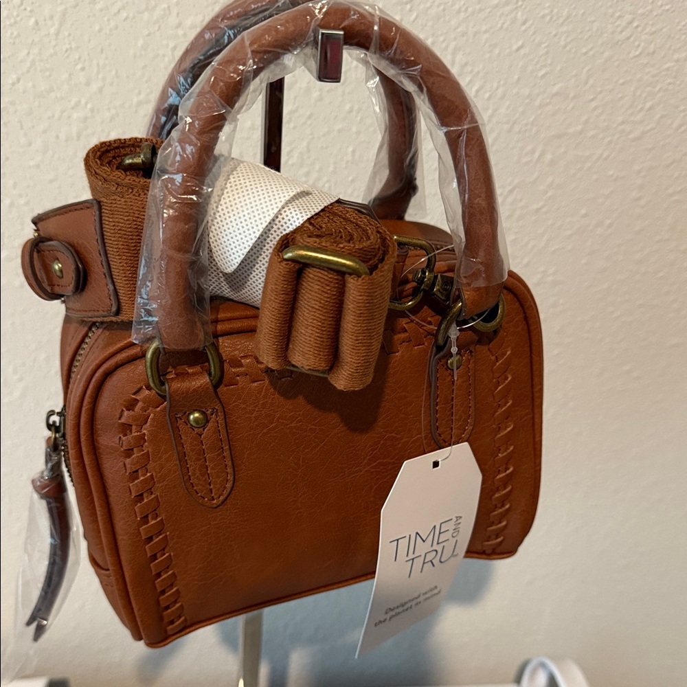 Time and Tru Tan Mini Bag